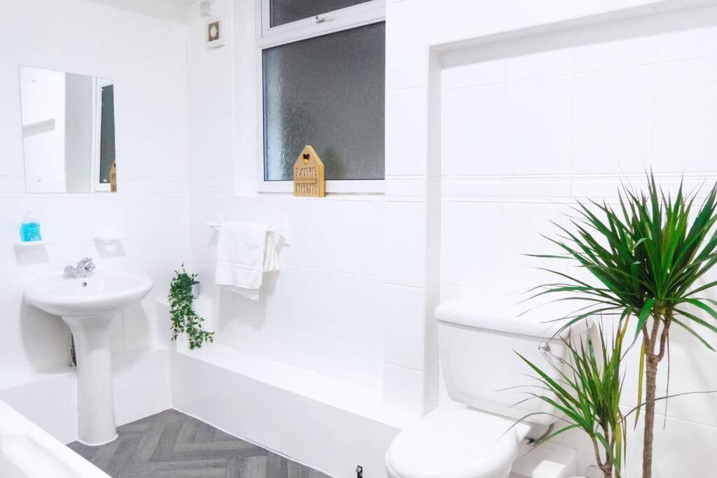 Apartment Up To 9 Close To Centre, Big Tv And Wifi Cardiff Exteriör bild